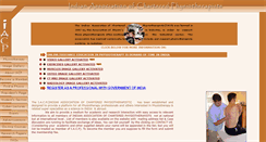 Desktop Screenshot of iacpindia.org